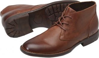 Born Mens Mcneil Leather Dress Chukka Boots In Brown