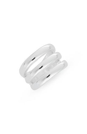 Nordstrom Rack Triple Band Ring in Silver at Nordstrom Rack, Size 7