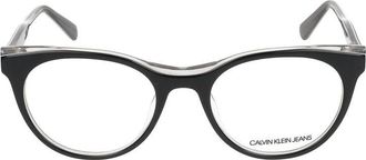 Calvin Klein Jeans Zonnebrillen Calvin Klein Jeans CKJ19511 076 Zwart/Crystal Smoke/19/135