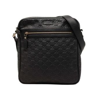 Gucci Pre-owned Cross Body Bags, female, Black, Size: ONE SIZE Pre-owned Vintage Crossbody Bag