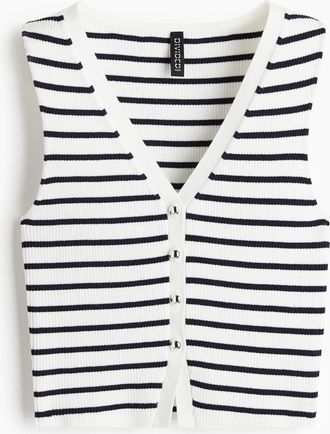 H&M Pullunder - White