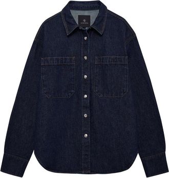 Anine Bing Samy Shirt - Unwashed Blue