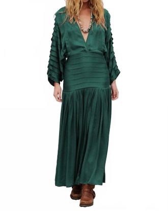 Jen's Pirate Booty Isla Maxi Dress In Green