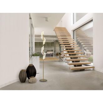 Schuller L&aacute;mpara De Pie Sal&oacute;n Velas Led Oro