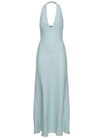 Reformation Delilah Linen Long Dress