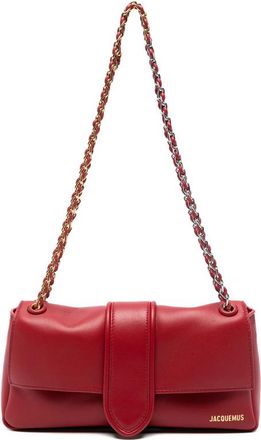 Jacquemus Le Bambino Chain Leather Shoulder Bag