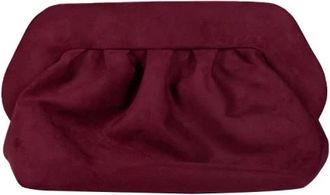 Themoir&egrave; Clutches, female, Purple, Size: ONE SIZE Bios Suede Clutch