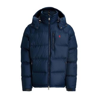 Polo Ralph Lauren Blauwe Parka Jas Aw 25 - Heren - Winterjassen - Blauw - S - Polyester - Jassen