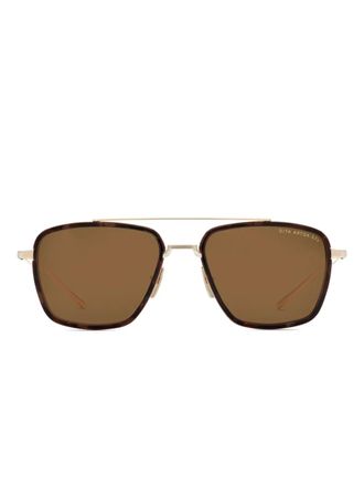 Dita Eyewear Artoa sunglasses - unisex - Acetate/Titanium - 57 - Brown
