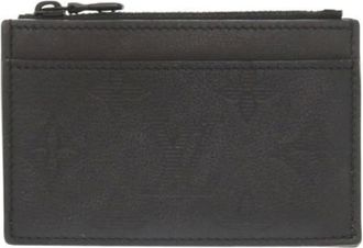 Louis Vuitton Pre-owned Wallets, male, Black, Size: ONE SIZE Pre-owned Vintage Monogram Shadow Coin Case