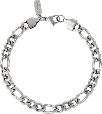 Ed Hardy Mens Figaro Chain Bracelet in Silver at Nordstrom Rack