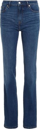 Tommy Hilfiger Vintage Stijl Slim-fit Jeans - Dames - Slim Fit Jeans - Blauw - W26 - Katoen - Jeans