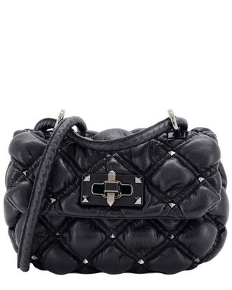 Valentino Spikeme Flap Bag Quilted Small (Authentic Pre-Loved)