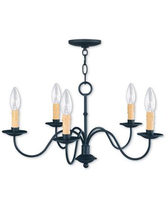 Livex Lighting Livex Heritage 5-Light Black Chandelier