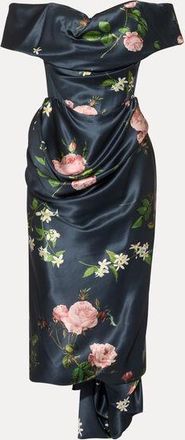 Vivienne Westwood Nova Cocotte Midi Dress Pob Crepe 10 Women