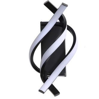 OEM Applique Murale Led - 18 W - 3000 K - 1620 Lm - 30 X 11 5 X 12 Cm - Interior - Negro - 1 Unidad