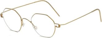 Lindberg Esther GT Eyeglasses - unisex - Brillen - Geel - 45 MM - Accessoires
