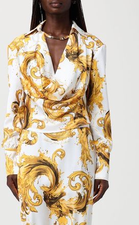 Versace Jeans Couture Camicia Versace Jeans Couture in cr&ecirc;pe con stampa