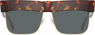 Linda Farrow ROSALIE LFL1284 C2 Womens Sunglasses Gold Size 62