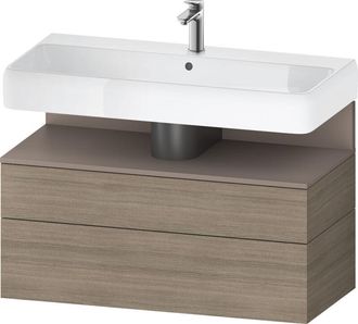 Duravit Qatego Mueble Bajo Lavabo, 1 Extra&iacute;ble Y 1 Caj&oacute;n, - Duravit