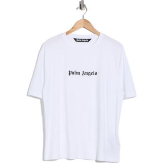 Palm Angels Logo T-Shirt in White at Nordstrom Rack, Size Xxx-Large