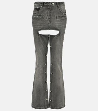 COURREGES＞＞＞ダブルベルトデニムパンツ COURREGES＞＞＞ダブルベルトデニムパンツ (Courreges/デニム