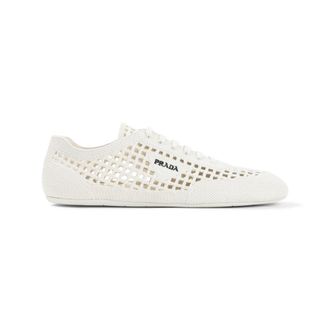 Prada White Logo Sneakers