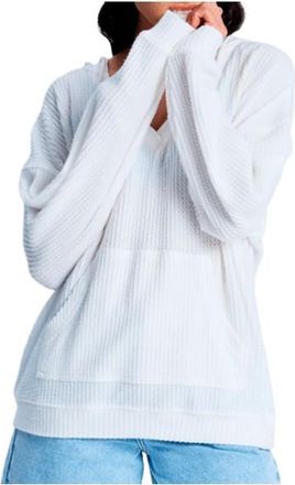 Roxy Ocean Drive Hoodie f&uuml;r Damen | wei&szlig;