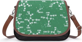 Generic Chemistry Science Crossbody Bags for Women Shoulder Messenger Bag Purse Handbags