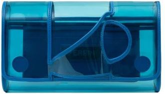 Perrin Paris LAsymetrique Clutch Vinyl in Vinyl Azur at Nordstrom
