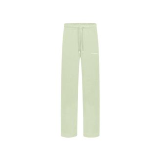 Flaneur Sweatpants, male, Green, Size: XL Logo Sweatpants