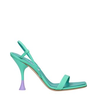 3Juin 3 Juin Sandalias Ischia Mujer Tejido Verde/Menta