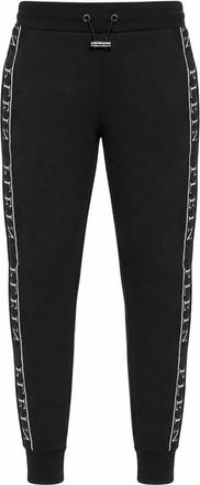 Philipp Plein Joggingbroek - Heren - Sweatpants - Zwart - L - Katoen - Broeken