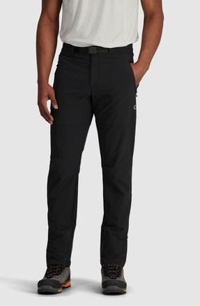 Outdoor Research Cirque Lite Water Resistant Alpine Climbing Pants in Solid Black at Nordstrom, Size Xx-Large R