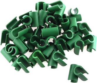 OEM 30 Clips De Pl&aacute;stico De 11 Mm Para P&eacute;rgolas De Jard&iacute;n Con Fijaciones En Forma De Cruz, Aptos Para Jardines Y Huertos