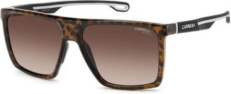 Carrera Brown Shaded Square Mens Sunglasses CARRERA 4019/S 0086/HA 58