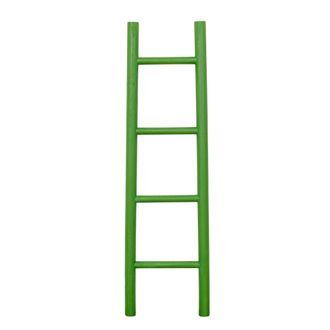 Biscottini International Biscottini Escalera Para Toallas De Ba&ntilde;o - Escalera De Madera Para Colgar Toallas - Toallero Decorativo De Pared