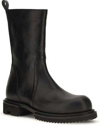 Rick Owens Mens Creeper Gabe Boots Black