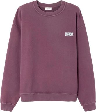 American Vintage Heren, Sweatshirts & Hoodies, Rood, Maat: L