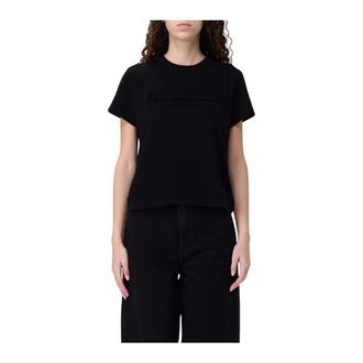 Alexander Wang Mujer, Camisetas, Negro, Talla: M
