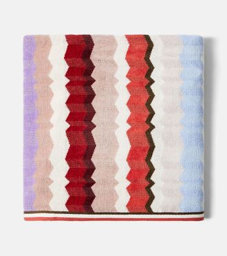 Missoni Eva Zigzag cotton terry bath sheet