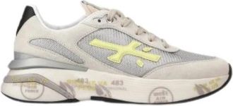 Premiata Moerun Sneaker - Dames - Sneakers - Wit - 40 EU - Leer - Schoenen