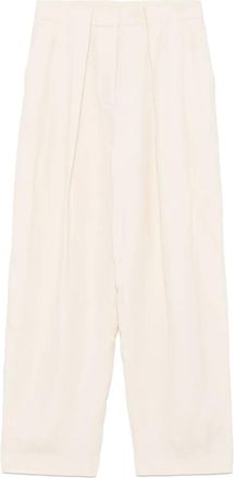Stella McCartney Pantaloni plissé - Toni neutri