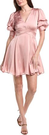 1.State Bubble Sleeve Mini Dress