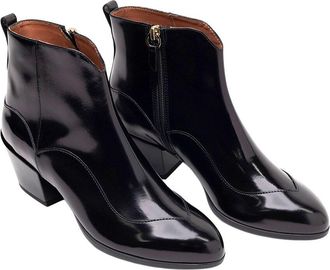 Hogan Zip-Up Leather Boot