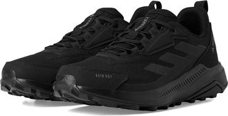 adidas Terrex Anylander Rain.RDY Hiking Shoes Womens Climbing Shoes Black/Black/Grey : 10.5 B - Medium