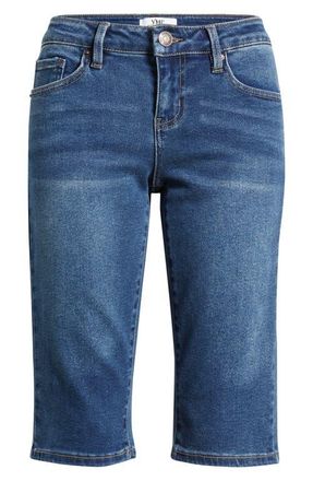 YMI Low Rise Capri Jeans in Dark Blue at Nordstrom, Size 5