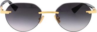 Bottega Veneta Stijlvolle herenzonnebril - Heren - Zonnebrillen - Geel - 51 MM - Accessoires