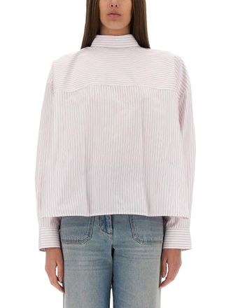 Victoria Beckham Blouse With Knotted Collar