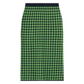 Guest In Residence Midi Skirts, female, Multicolor, Size: XS Gingham Long Skirt